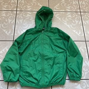 Lands' End Kids Green Raincoat